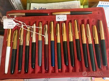 lotto di penne vintage