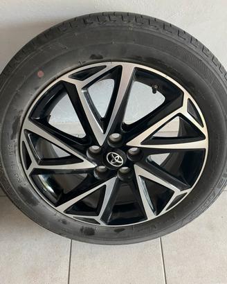 Cerchi in lega(4) originali Toyota Yaris