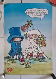 Kisses! Vivian Greene Sposi Poster Malipiero Raro