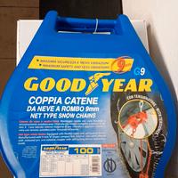 Catene da neve Goodyear G9 - A rombo 9mm 100
