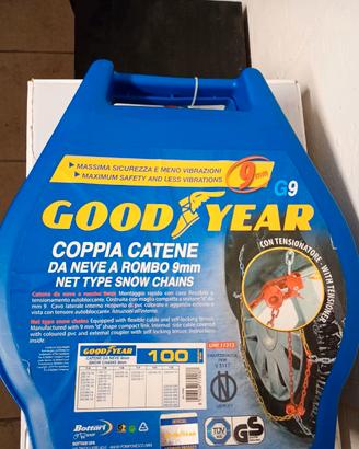 Catene da neve Goodyear G9 - A rombo 9mm 100
