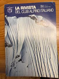 La tivista del club alpino italiano anni 80