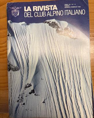 La tivista del club alpino italiano anni 80