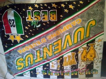 Bandiera calcio Juventus UEFA 23