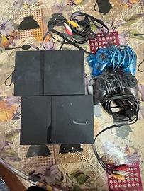 Due playstation  2 + 2 joystick