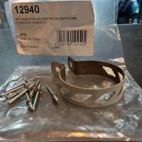 Kit fascette di serraggio per silenziatore scarico