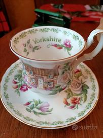 tazzina con piattino Royal Albert   Yorkshire
