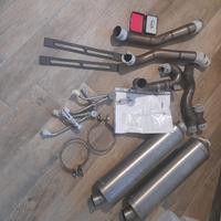 scarico completo shark  aprilia rsv1000/tuono old