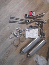 scarico completo shark  aprilia rsv1000/tuono old