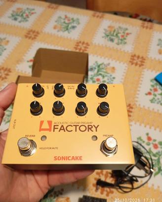 Sonicake Acoustic Guitar Preamp Factory (con alim)