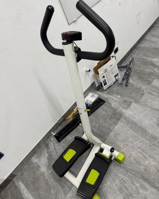 Stepper da casa con manubrio e display LCD