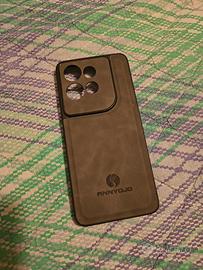 Cover in pelle per Motorola Edge 50 Neo