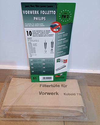Sacchetti aspirapolvere folletto 