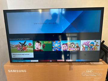 Samsung TV Crystal UHD 4K 55” Smart TV Wi-Fi