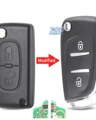CHIAVE COMPLETA PEUGEOT 307 407 607