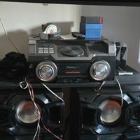 impianto audio Panasonic 1200 watt
