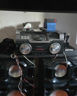 impianto audio Panasonic 1200 watt