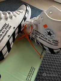 Converse x off white