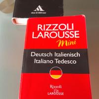 Mini dizionario italiano-tedesco Rizzoli larousse 
