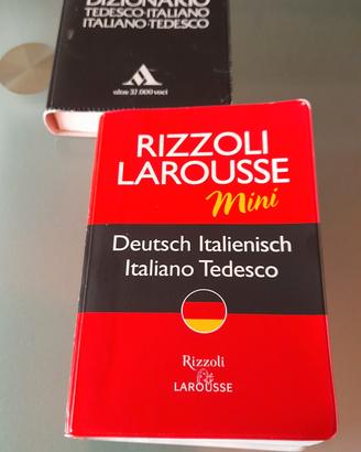 Mini dizionario italiano-tedesco Rizzoli larousse 