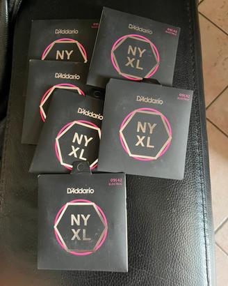 Corde chitarra 09/42 d’addario
