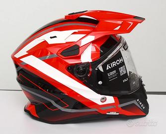 Casco Airoh Commander 2 Mavick Red Gloss taglia L