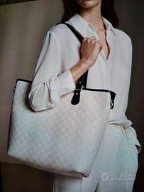 Borsa GUCCI di pelle bianca