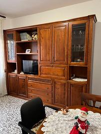 LIBRERIA IN CILIEGIO