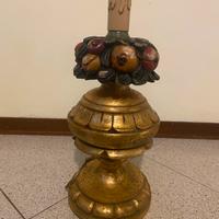 Lamapada da tavolo stile barocco