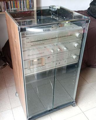 porta-stereo porta-giradischi mobile vintage