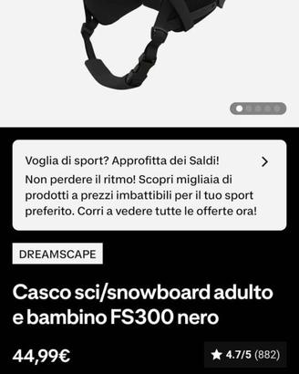 Casco da sci