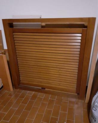 Copricalorifero in legno