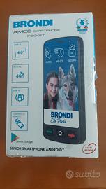 TELEFONO PER ANZIANI 4G BRONDI IN GARANZIA