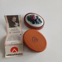 ciotolina in porcellana e legno Acquachiara