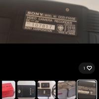 Videocamera RZ1 panasonic vhs-c non funzionante