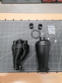 ciclone separatore più valvola a 5 vie 