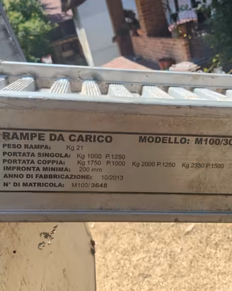 rampe alluminio