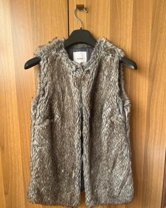 Pellicciotto senza maniche