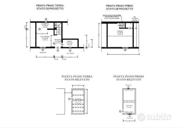 SOLUZIONE CON INGRESSO AUTONOMO SU DUE LIVELLI