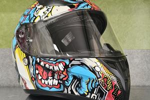 Casco da moto da donna taglia M