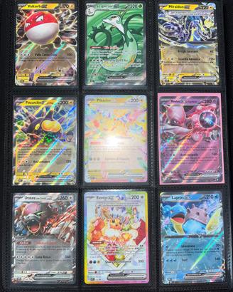 Lotto 65 carte Pokémon Ex ed Mega Ex perfette