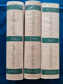 Dizionario Ecclesiastico - UTET - Tre Tomi