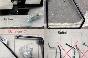 Telai fissi e sganci rapidi borse Harley