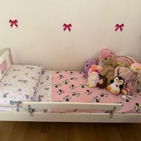 Lettino ikea KRITTER compreso di rete e materasso