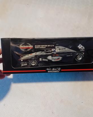  Mclaren modellino f1  1:18 Coulthard 1999