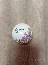 porta pillole in ceramica 