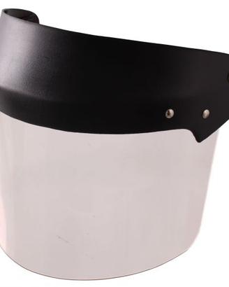 Visiera casco jet con frontino nero epoca