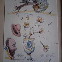 Antonio Possenti – Cartoncino numerato e firmato (