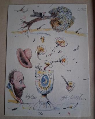 Antonio Possenti – Cartoncino numerato e firmato (