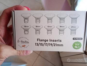Flange universali per tiralatte 